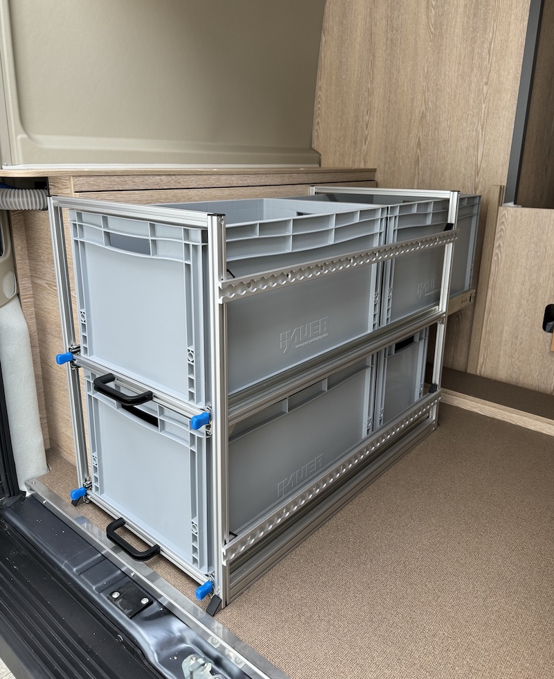 Kastenwagenregal Regal für Kastenwagen 90/90