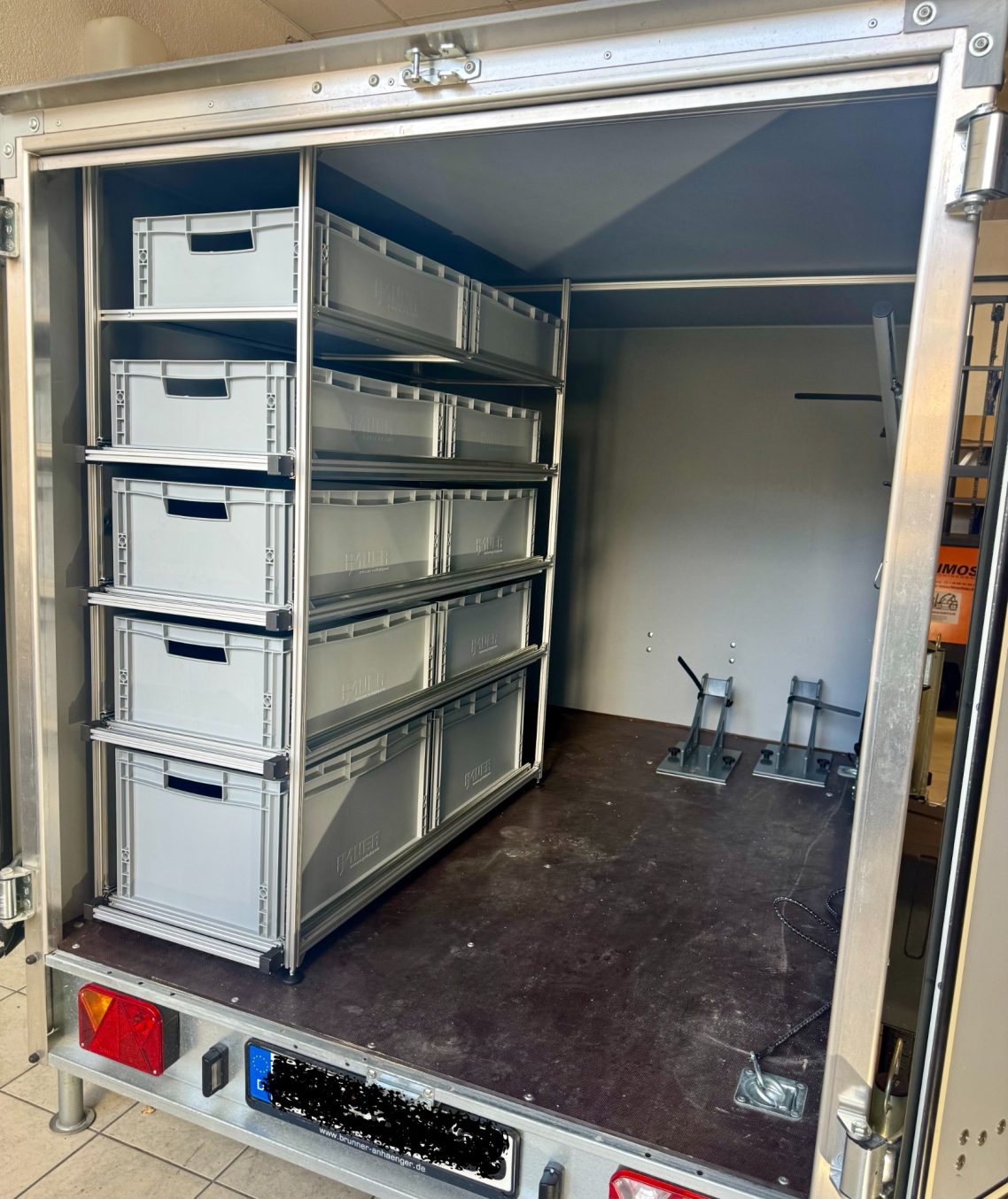 Anhänger Regal für Anhänger